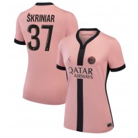 Fotbalové Dres Paris Saint-Germain Milan Skriniar #37 Dámské Alternativní 2024-25 Krátký Rukáv